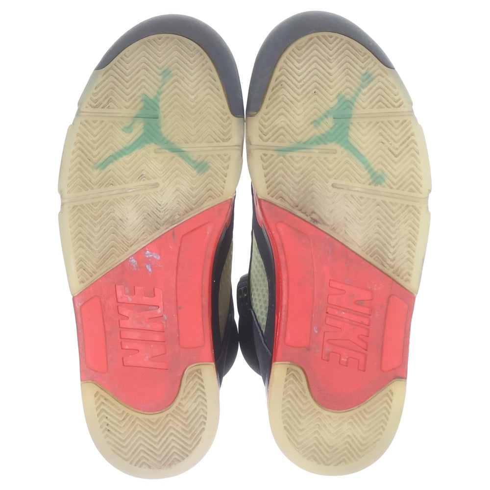 NIKE(ナイキ) AIR JORDAN 5 RETRO エアジョーダン ハイカットスニーカー ブラック US10/28cm CZ1786-001