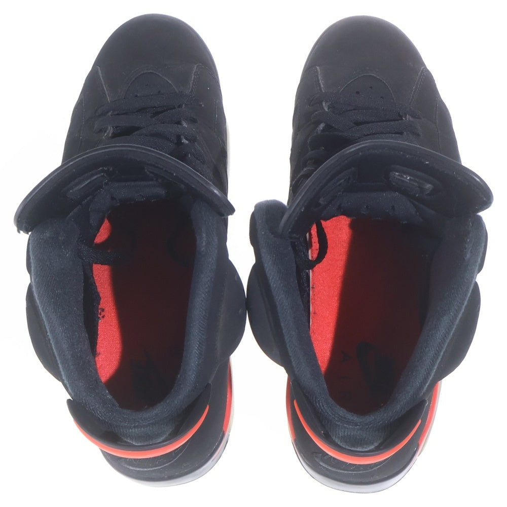 NIKE(ナイキ) AIR JORDAN 6 RETRO エアジョーダン 6ハイカットスニーカーブラック US9.5/27.5cm CW6024-600