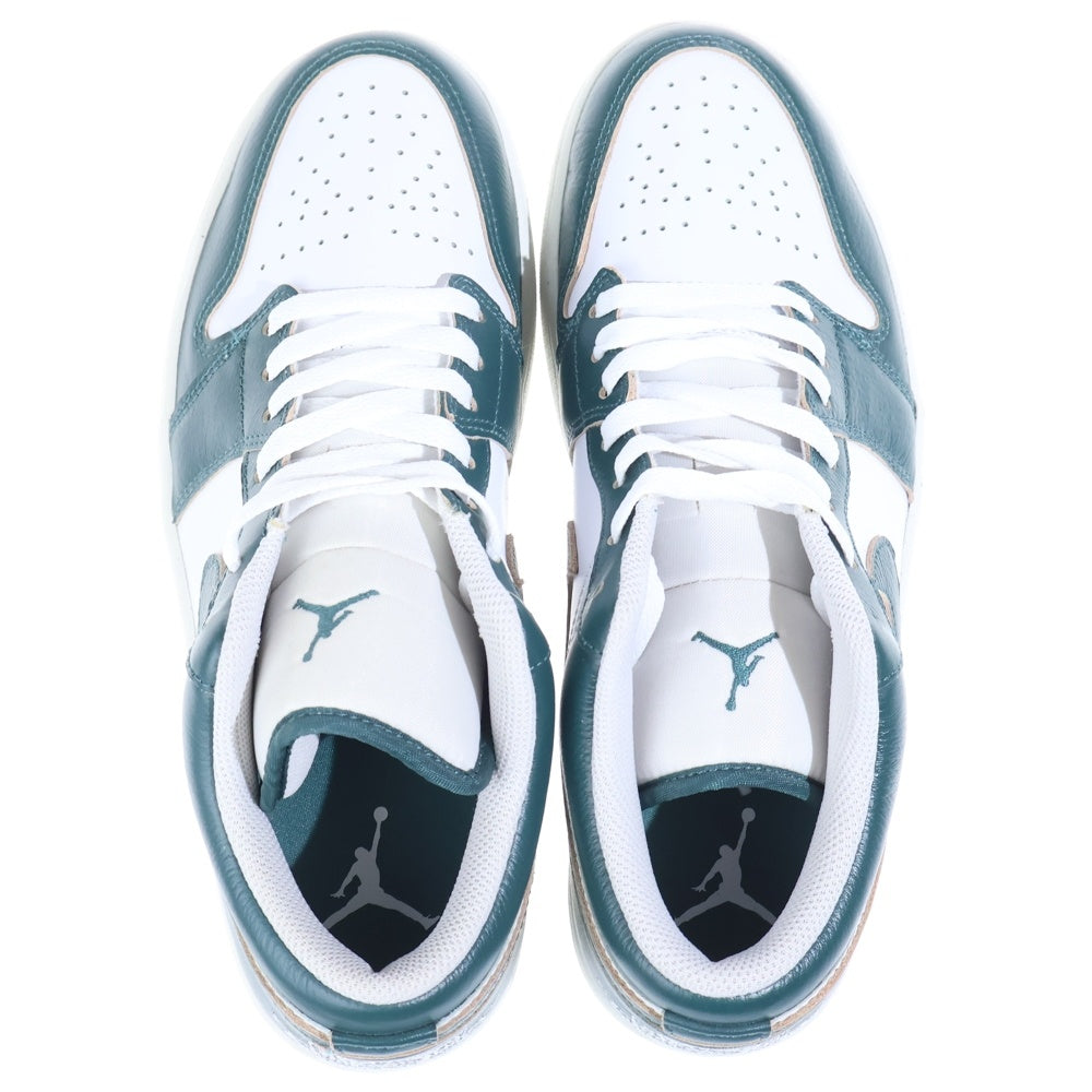 NIKE(ナイキ) AIR JORDAN 1 LOW SE エア ジョーダン 1 ローカットスニーカー ホワイト/グリーン US10/28cm FQ7687-300