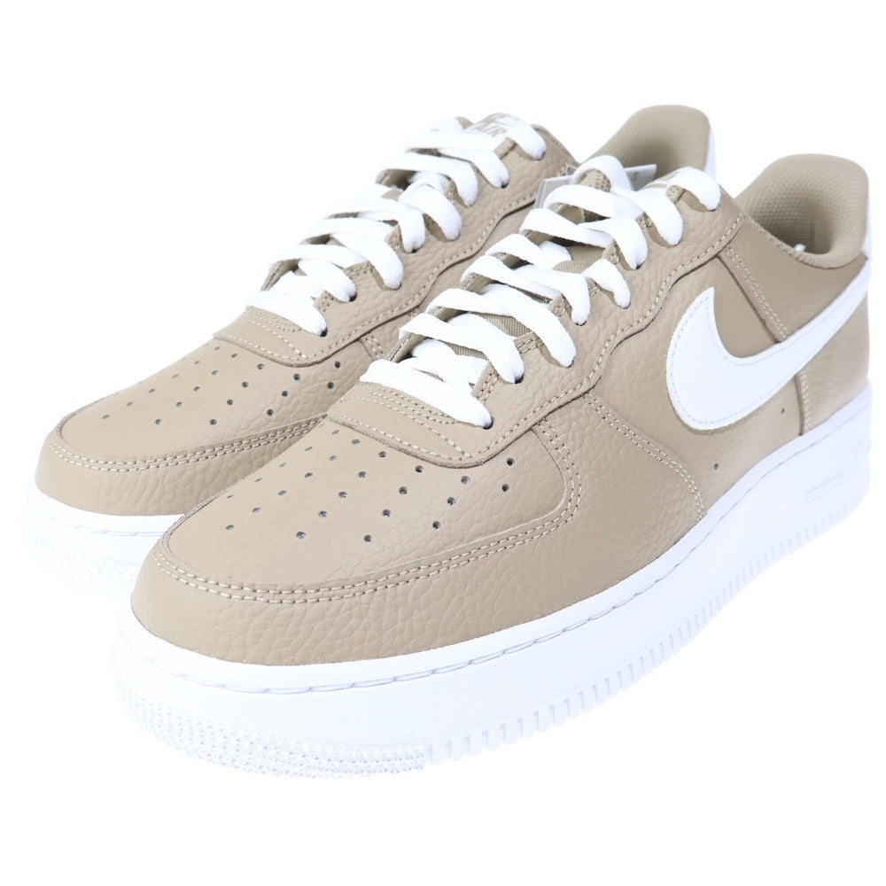 NIKE(ナイキ) AIR FORCE 1 07 エアフォース1 ローカットスニーカー ブラウン/ホワイト US10/28cm DV0804-200