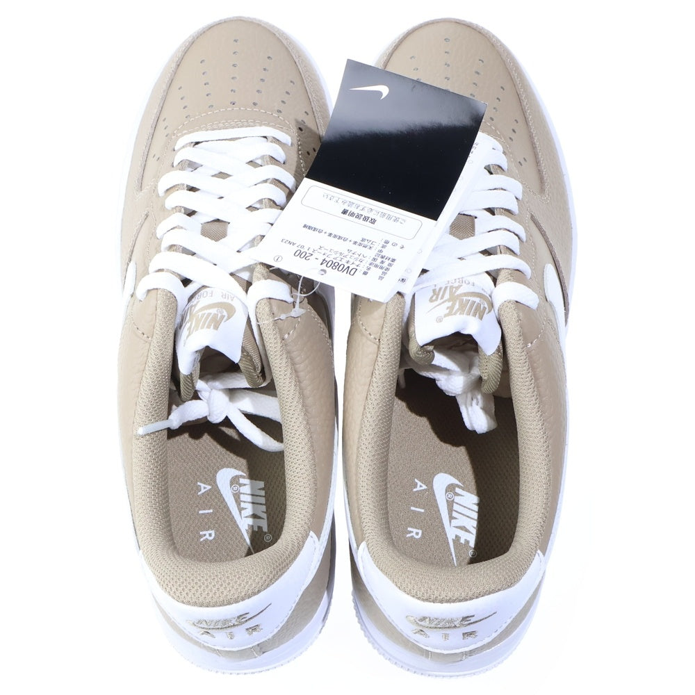 NIKE(ナイキ) AIR FORCE 1 07 エアフォース1 ローカットスニーカー ブラウン/ホワイト US10/28cm DV0804-200