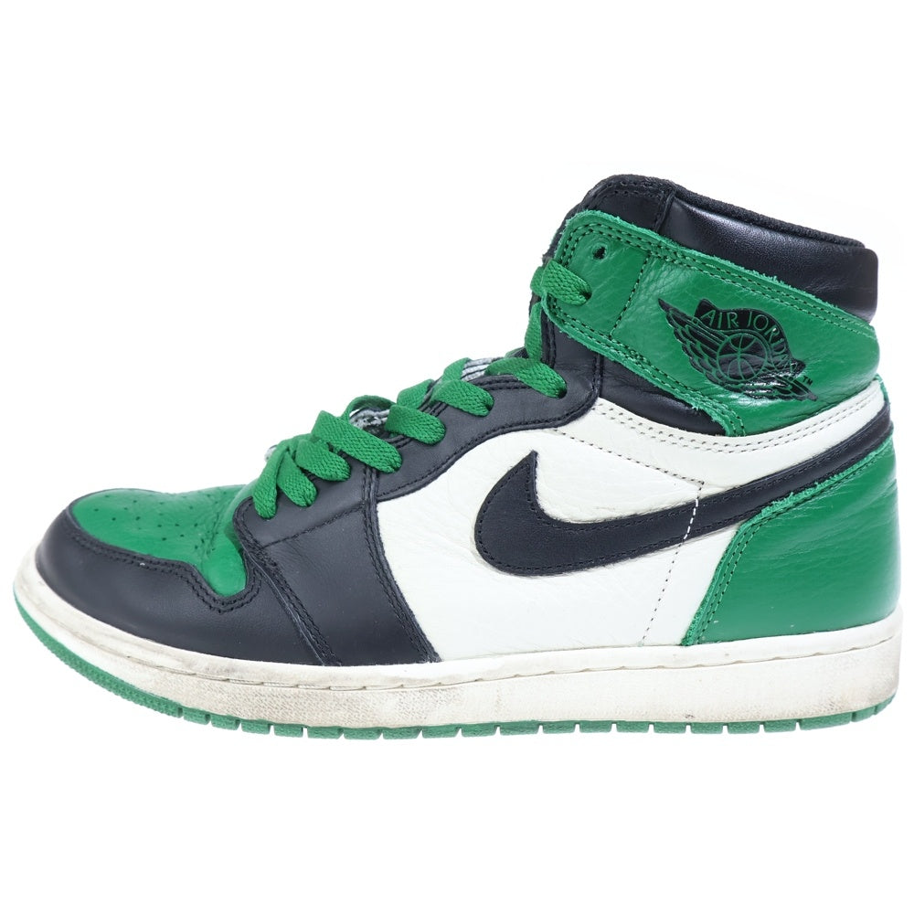 NIKE(ナイキ) AIR JORDAN 1 RETRO HIGH OG PINE GREEN エアジョーダン1 パイングリーン ハイカットスニーカー グリーン US10/28cm 555088-302