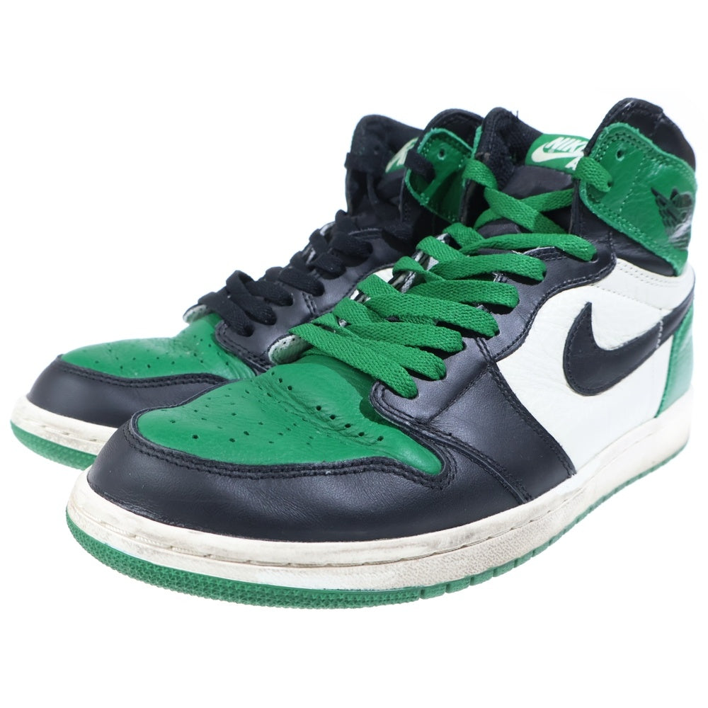 NIKE(ナイキ) AIR JORDAN 1 RETRO HIGH OG PINE GREEN エアジョーダン1 パイングリーン ハイカットスニーカー グリーン US10/28cm 555088-302