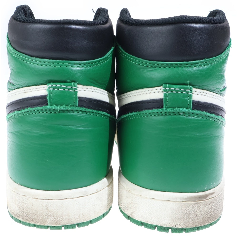 NIKE(ナイキ) AIR JORDAN 1 RETRO HIGH OG PINE GREEN エアジョーダン1 パイングリーン ハイカットスニーカー グリーン US10/28cm 555088-302