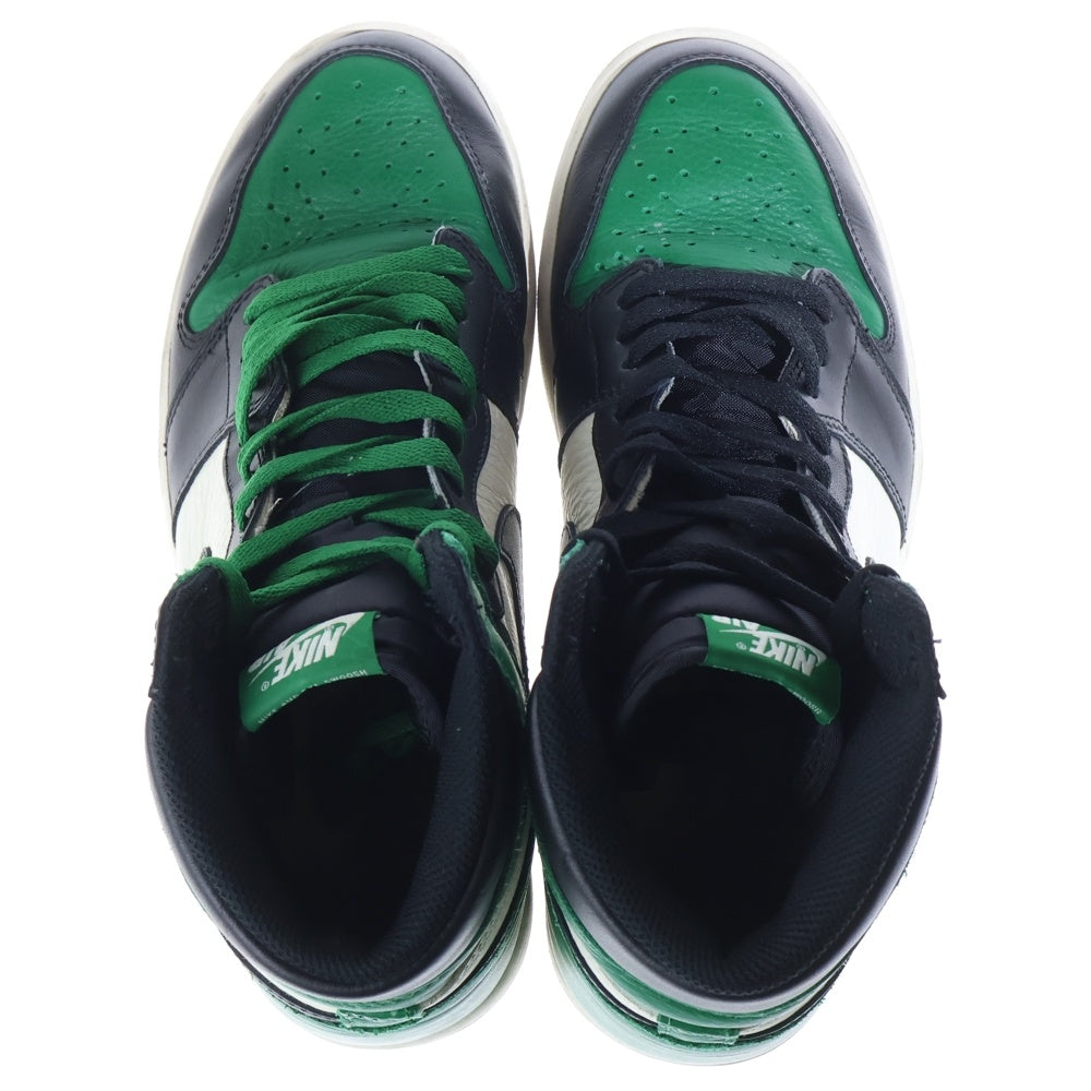 NIKE(ナイキ) AIR JORDAN 1 RETRO HIGH OG PINE GREEN エアジョーダン1 パイングリーン ハイカットスニーカー グリーン US10/28cm 555088-302