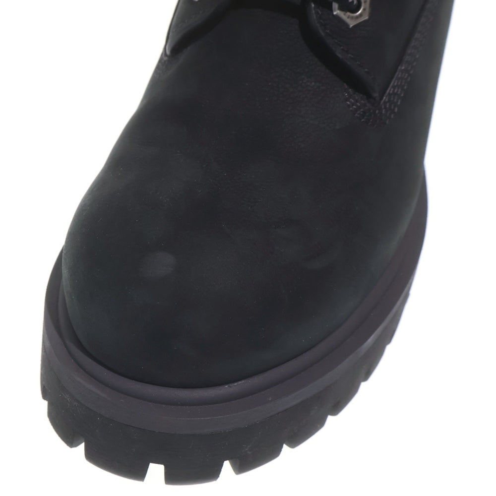LOUIS VUITTON(ルイヴィトン) ×Timberland 6INCH ANKLE BOOT ティンバーランド モノグラム切替 レースアップ レザー アンクルブーツ ブラック FA0274