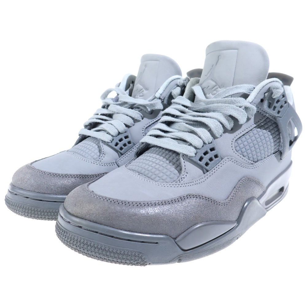 NIKE(ナイキ) AIR JORDAN 4 RETRO SE WET CEMENT エアジョーダン4 レトロ ウェットセメント ローカットスニーカー グレー US10/28cm FQ7928-001