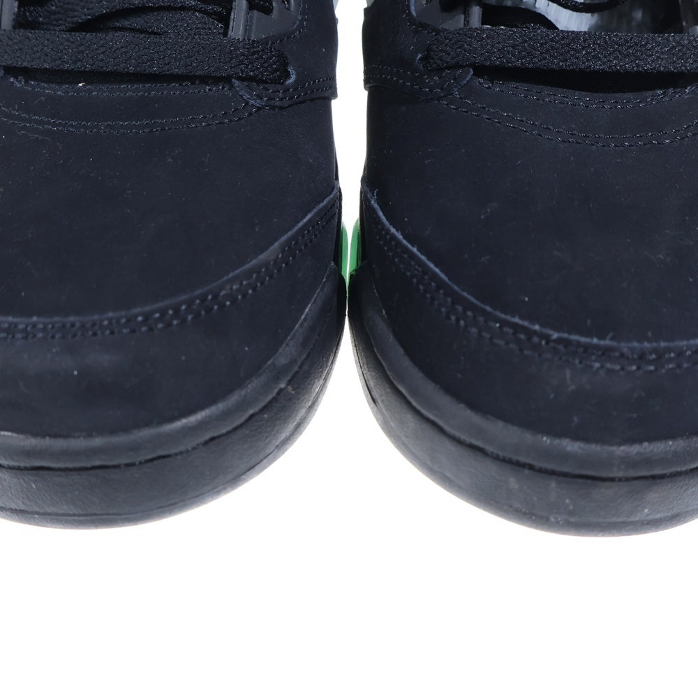 NIKE(ナイキ) AIR JORDAN 5 RETRO Aqua エアジョーダン5 アクア ハイカットスニーカーシューズ ブラック US10/28cm DD0587-047