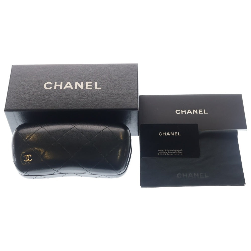 CHANEL(シャネル) サイドココマーク オーバル サングラス ブラック 5285-A レディース