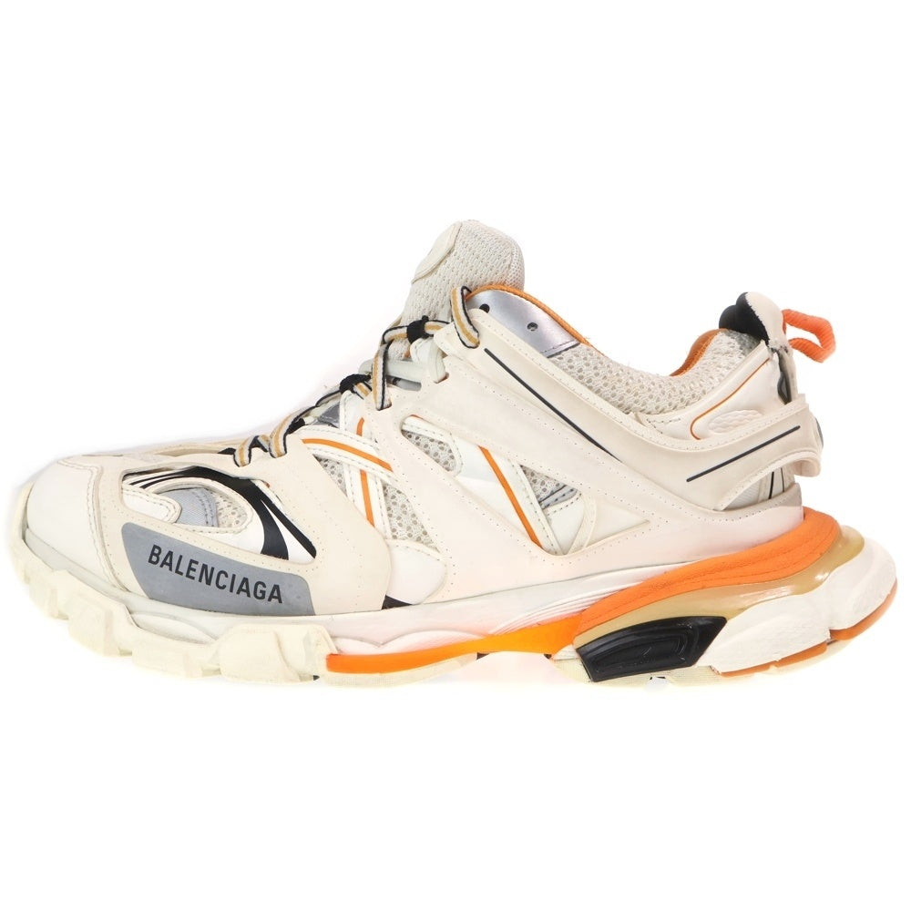 BALENCIAGA(バレンシアガ) TRACK トラック メッシュ ローカットスニーカー ホワイト/オレンジ 542023