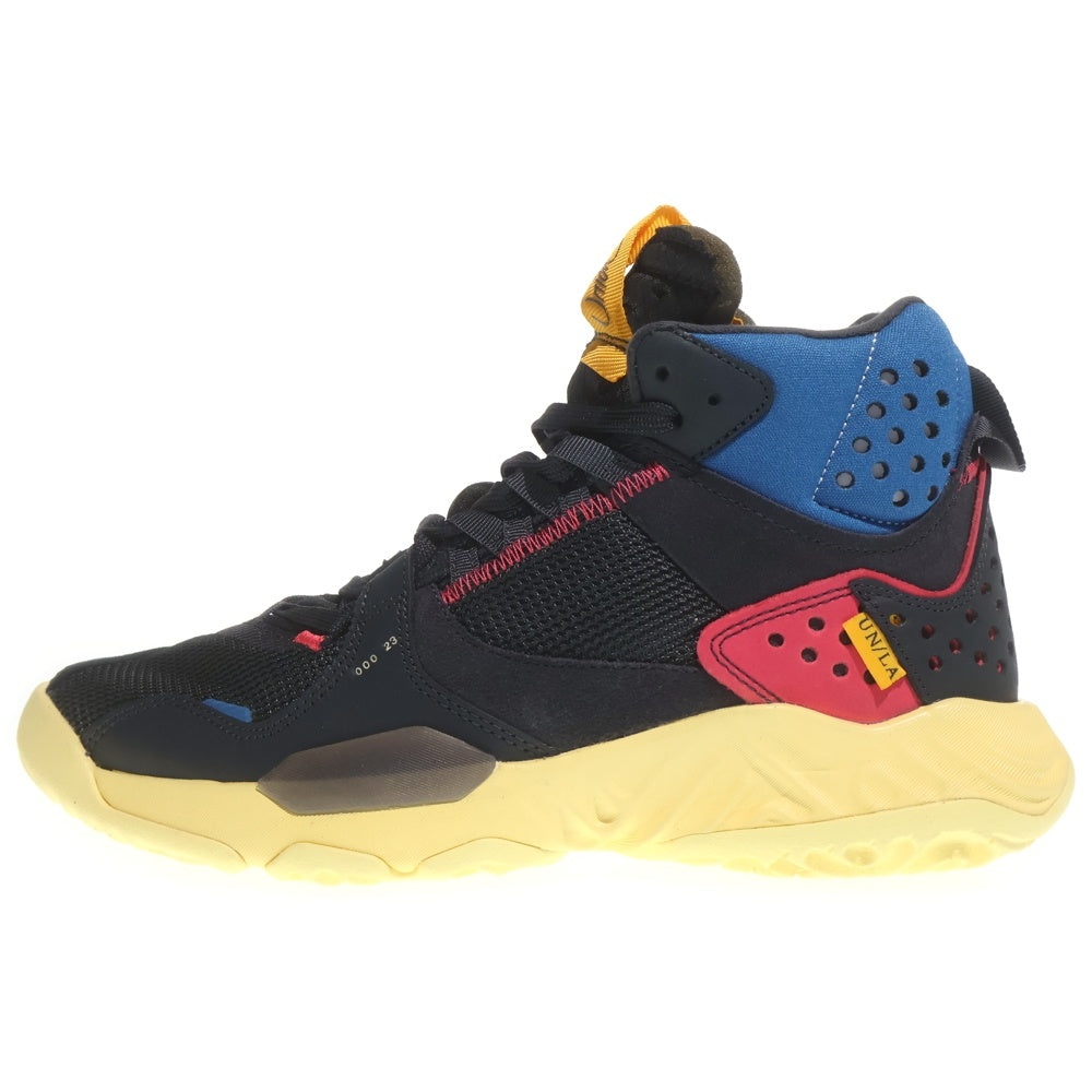 NIKE(ナイキ) ×UNION JORDAN DELTA MID OFF NOIR DA1951-001 ユニオン ジョーダン デルタ オフノワール ミッドカットスニーカー ブラック US8/26cm