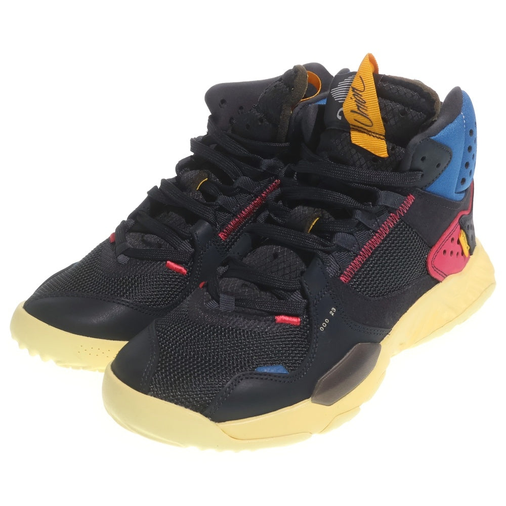 NIKE(ナイキ) ×UNION JORDAN DELTA MID OFF NOIR DA1951-001 ユニオン ジョーダン デルタ オフノワール ミッドカットスニーカー ブラック US8/26cm