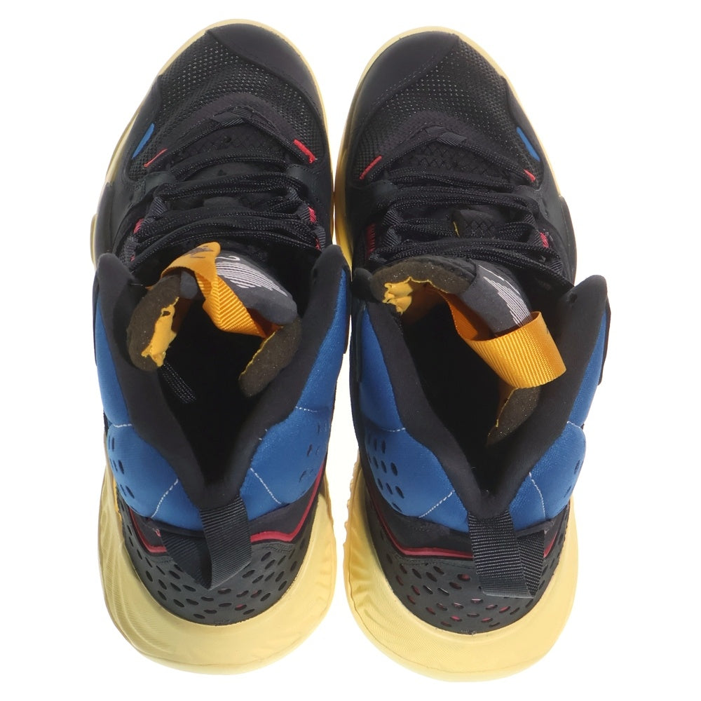NIKE(ナイキ) ×UNION JORDAN DELTA MID OFF NOIR DA1951-001 ユニオン ジョーダン デルタ オフノワール ミッドカットスニーカー ブラック US8/26cm