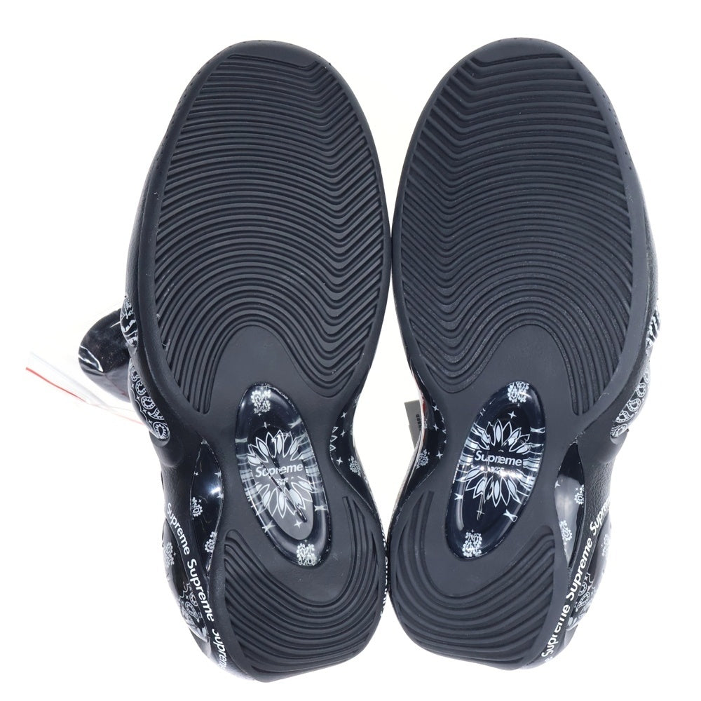 NIKE(ナイキ) ×SUPREME AIR ZOOM FLIGHT 95 DJ8604-001 シュプリーム エアズーム フライト ハイカットスニーカー ブラック US9/27cm