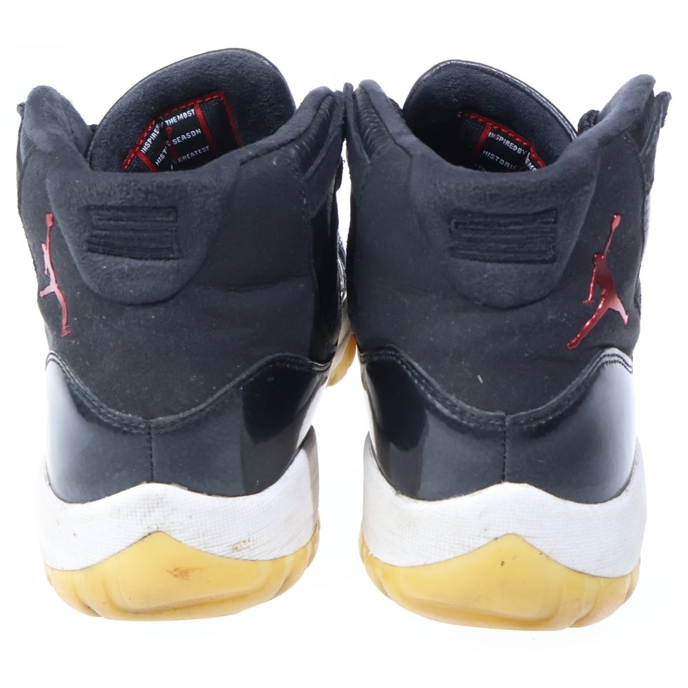 NIKE(ナイキ) AIR JORDAN 11 RETRO 378037-002 エアジョーダン11 レトロ ハイカットスニーカー ブラック US9.5/27.5cm