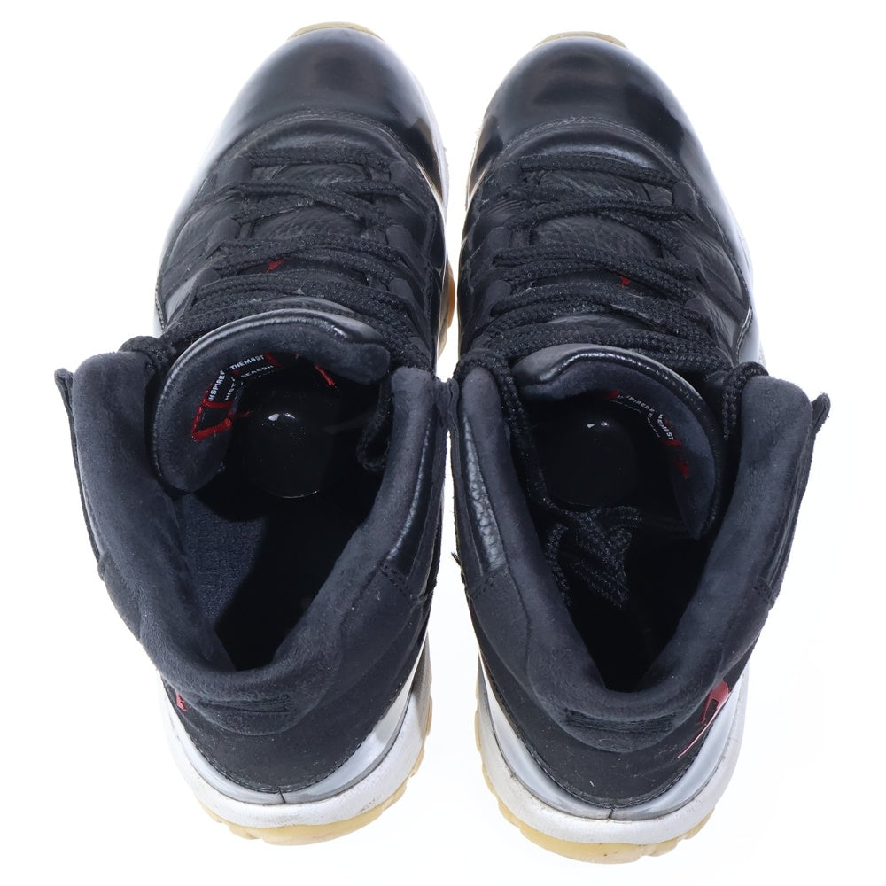 NIKE(ナイキ) AIR JORDAN 11 RETRO 378037-002 エアジョーダン11 レトロ ハイカットスニーカー ブラック US9.5/27.5cm