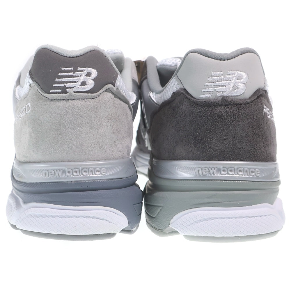 New Balance(ニューバランス) ×PAPERBOY ×BEAMS 920 ペーパーボーイ ビームス ローカットスニーカー グレー/ホワイト US8/26cmM920PPB