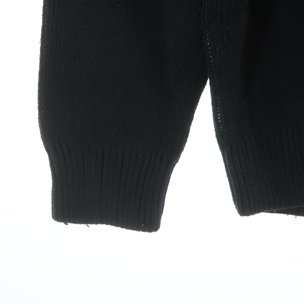 SUPREME(シュプリーム) 19SS ×NIKE Swoosh Sweater BV7549-010 ナイキ スウッシュ ロゴ クルーネック ニット セーター ブラック