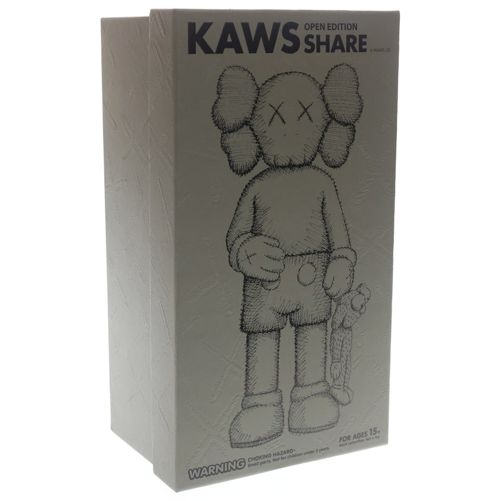 MEDICOM TOY(メディコムトイ) KAWS SHARE OPEN EDITION カウズ シェア フィギュア 人形 ブラウン/グレー/ブラック