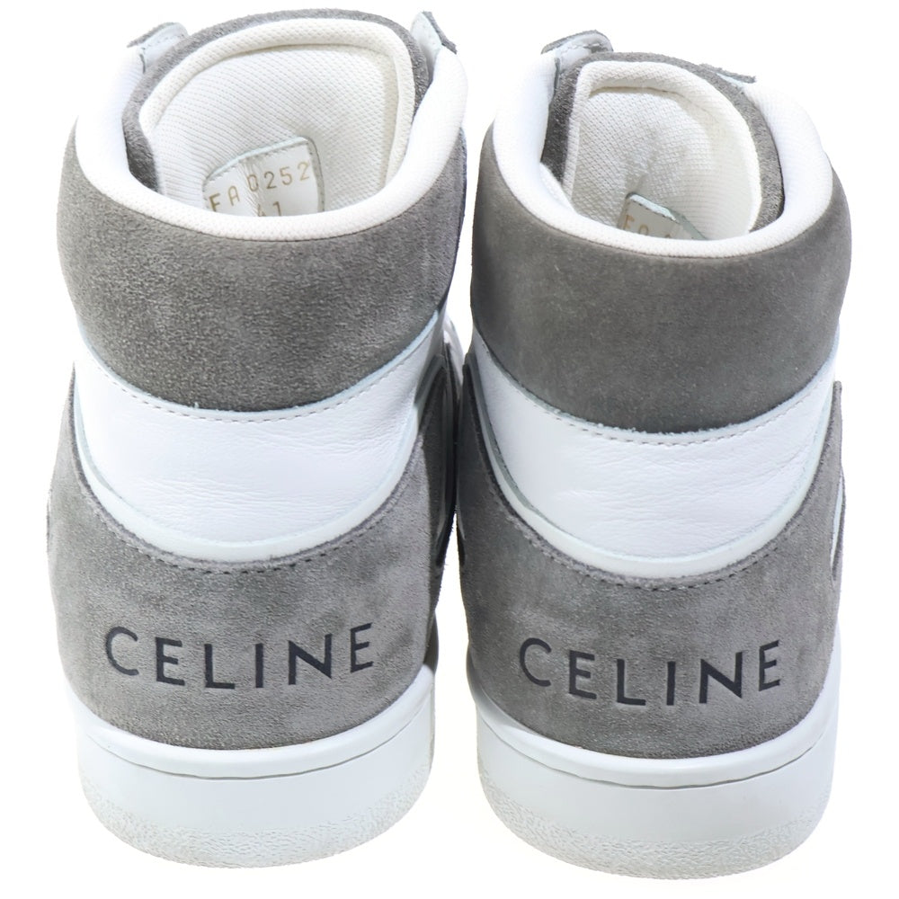 CELINE(セリーヌ) CT-01 Z ハイトップスニーカー シューズ ホワイト/グレー 41