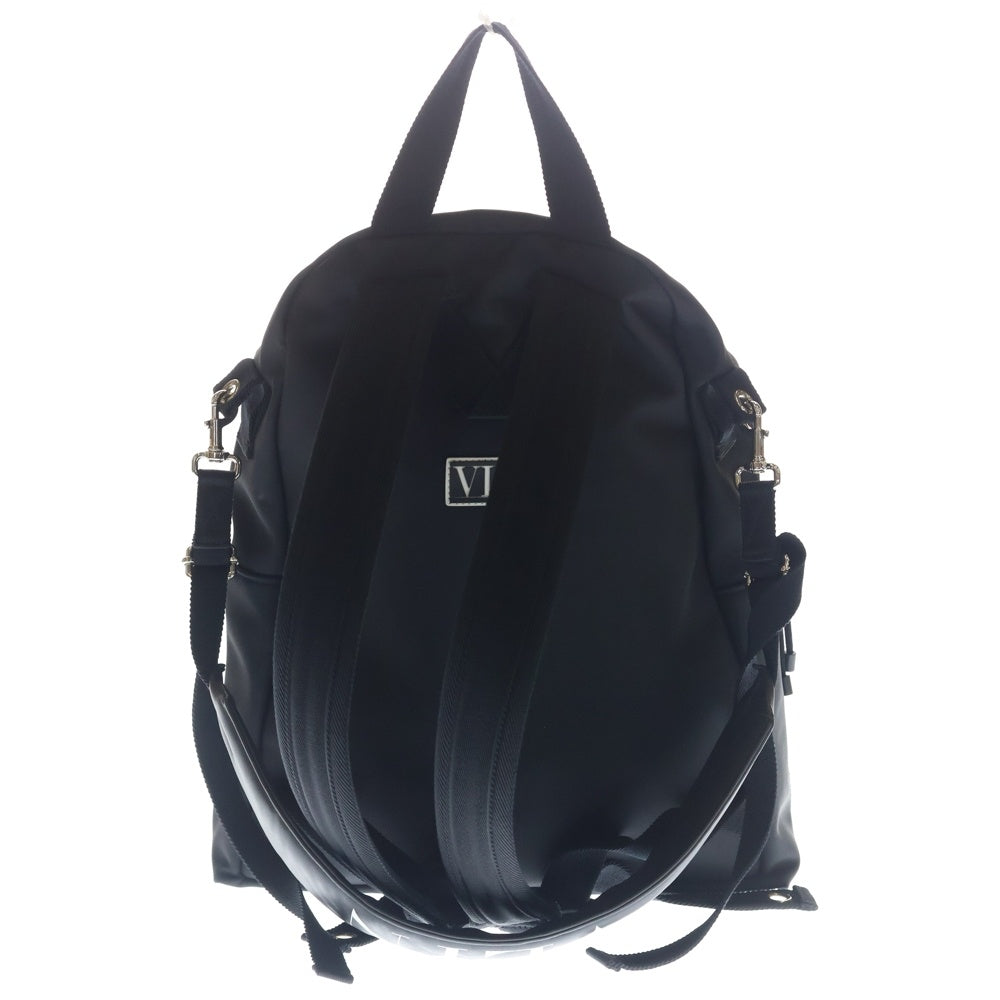 VALENTINO(ヴァレンティノ) VLTN ナイロン バックパック リュック バッグ ブラック WY2B0A98HQH_0NO