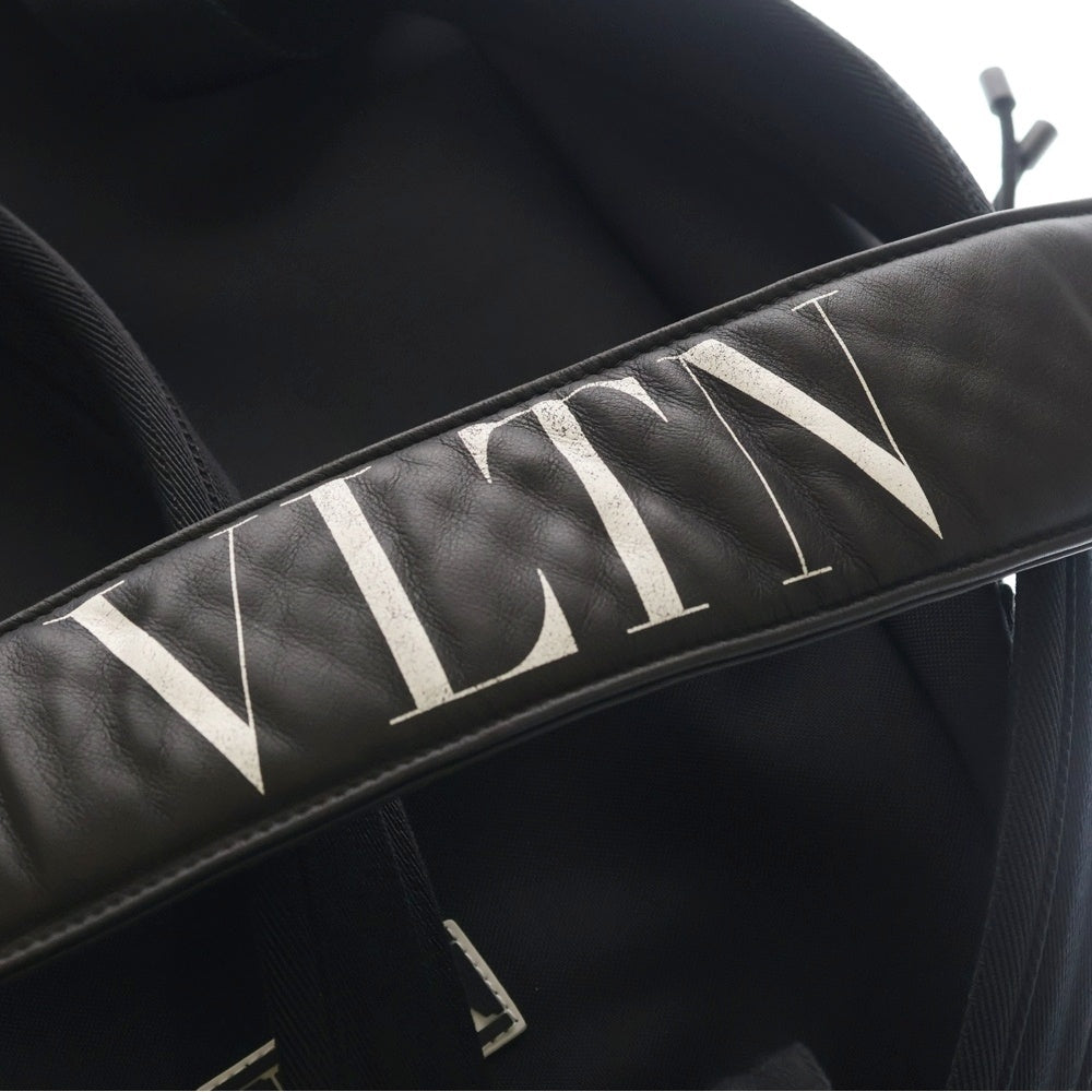VALENTINO(ヴァレンティノ) VLTN ナイロン バックパック リュック バッグ ブラック WY2B0A98HQH_0NO