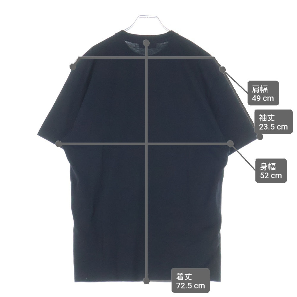 RAF SIMONS(ラフシモンズ) 23SS Oversized T-shirt Kill them all 半袖 プリントTシャツ ブラック 231-137A