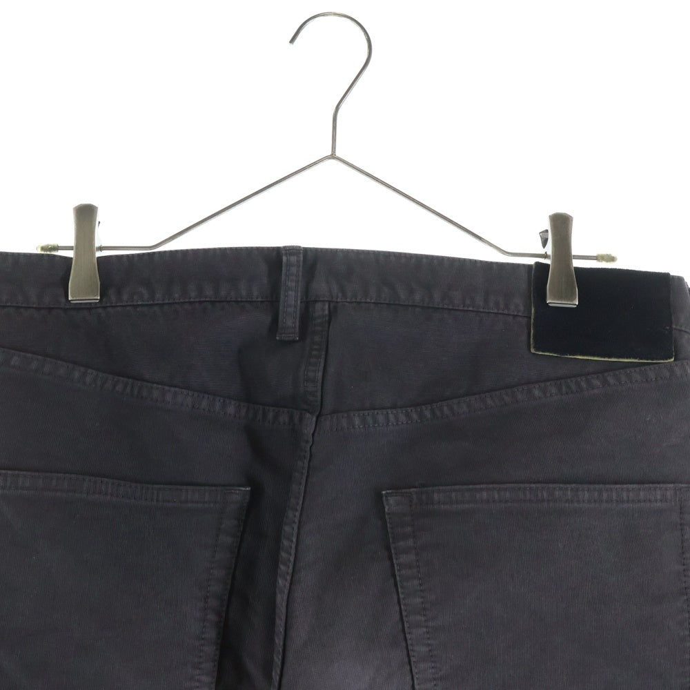 VISVIM(ヴィスヴィム) 25SS FLUXUS 01 EX WIDE G.CORDS フルクサス ワイド ジャーマン ワイドパンツ ブラック 0125105008001