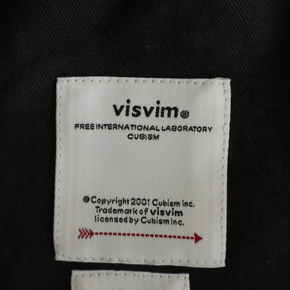 VISVIM(ヴィスヴィム) 25SS FLUXUS 01 EX WIDE G.CORDS フルクサス ワイド ジャーマン ワイドパンツ ブラック 0125105008001
