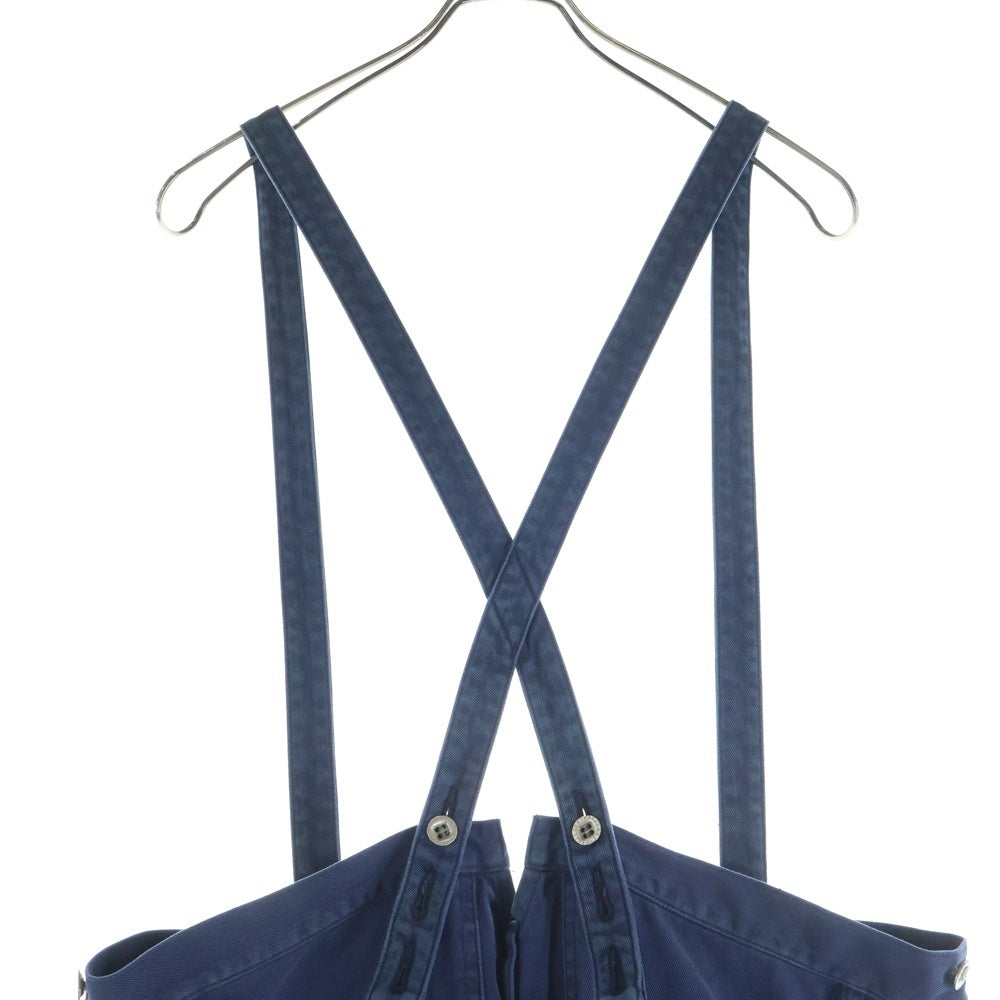 VISVIM(ヴィスヴィム) 23SS KAFKA BRACES PANTS カフカ ブレイシズ パンツ ネイビー 0123105008011