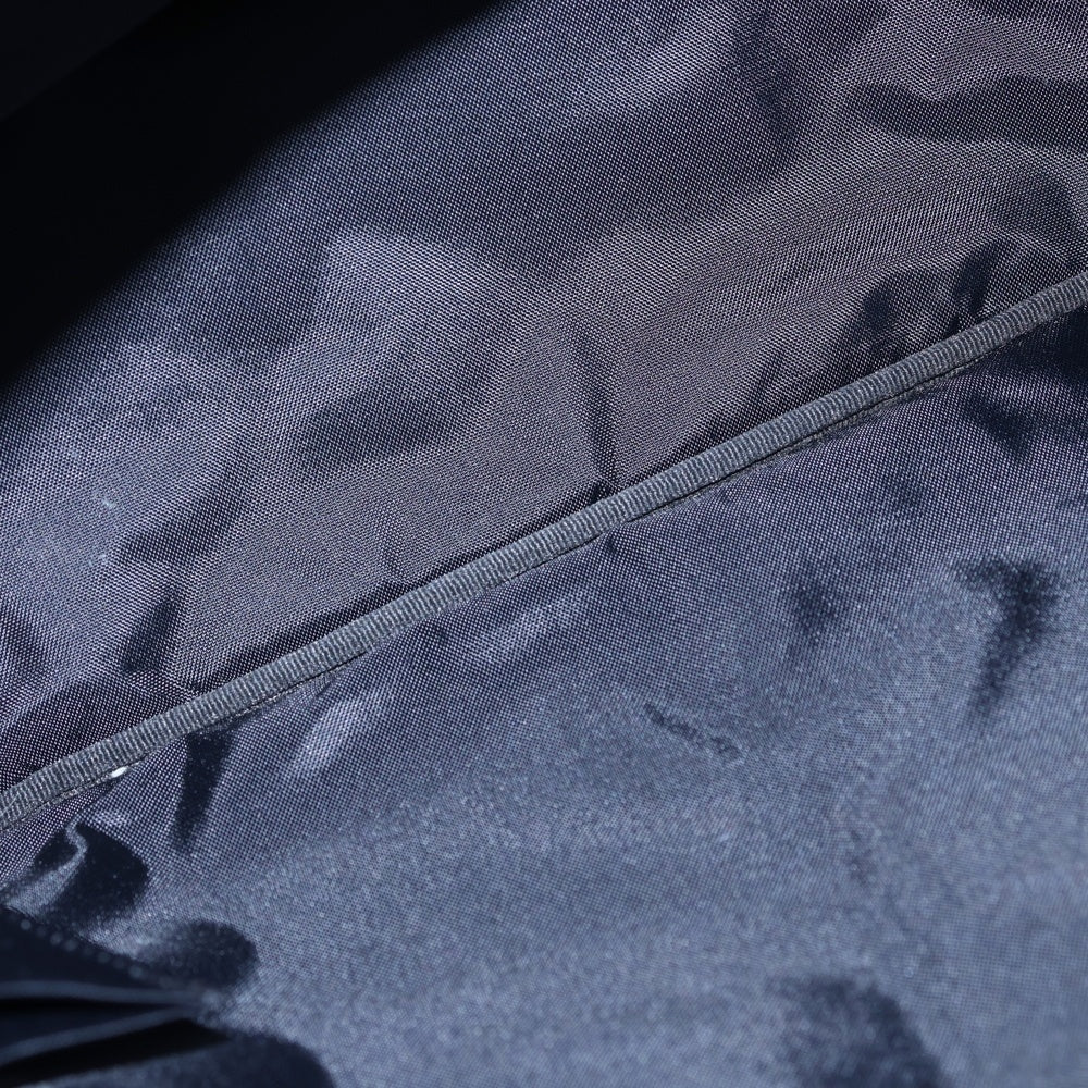 AMI Alexandre Mattiussi(アミアレクサンドルマテュッシ) 18AW ロゴスタッズ ナイロンバックパック リュックサック ブラック H18A193.350