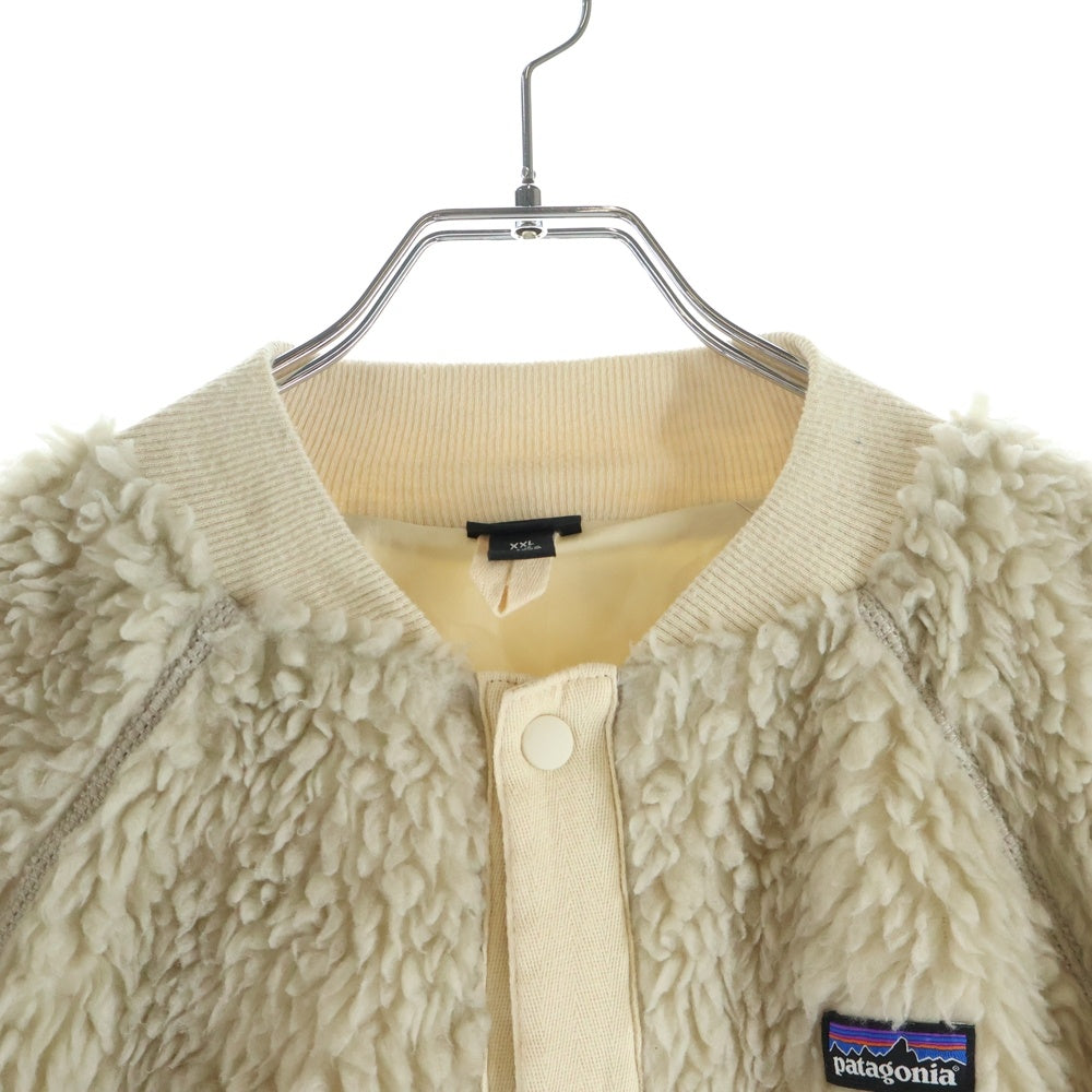 PATAGONIA(パタゴニア) 19AW ボマー レトロX フリースジャケット キッズ アイボリー STY65415