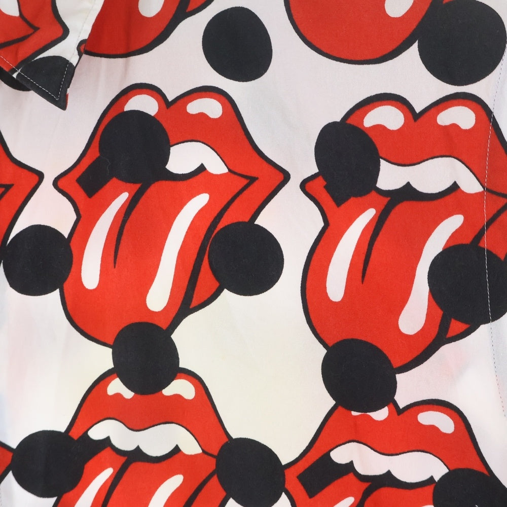COMME des GARCONS HOMME PLUS(コムデギャルソンオムプリュス) 06SS ×Rolling Stones ローリングストーンズ 総柄 半袖シャツ マルチ PQ-B028