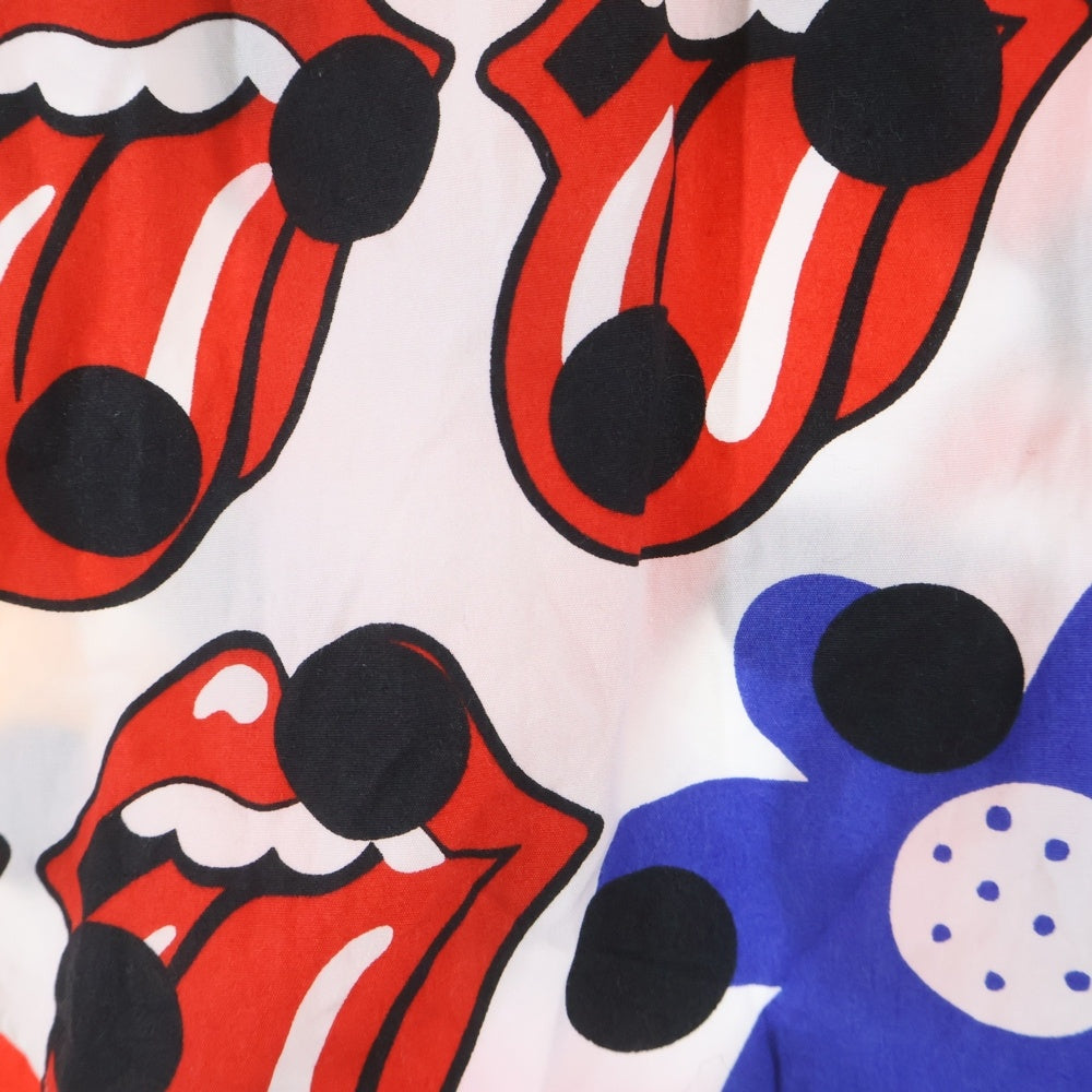 COMME des GARCONS HOMME PLUS(コムデギャルソンオムプリュス) 06SS ×Rolling Stones ローリングストーンズ 総柄 半袖シャツ マルチ PQ-B028