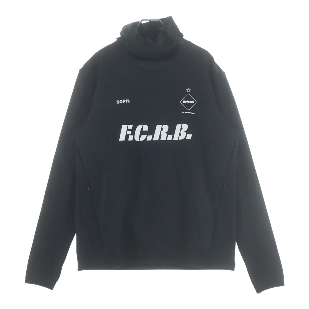 F.C.R.B./F.C.Real Bristol/FCRB(エフシーアールビー/エフシーレアルブリストル) 20AW NECK GAITER TRAINING TOP ネック ゲイター トレーディング トップ ブラック FCRB-202007