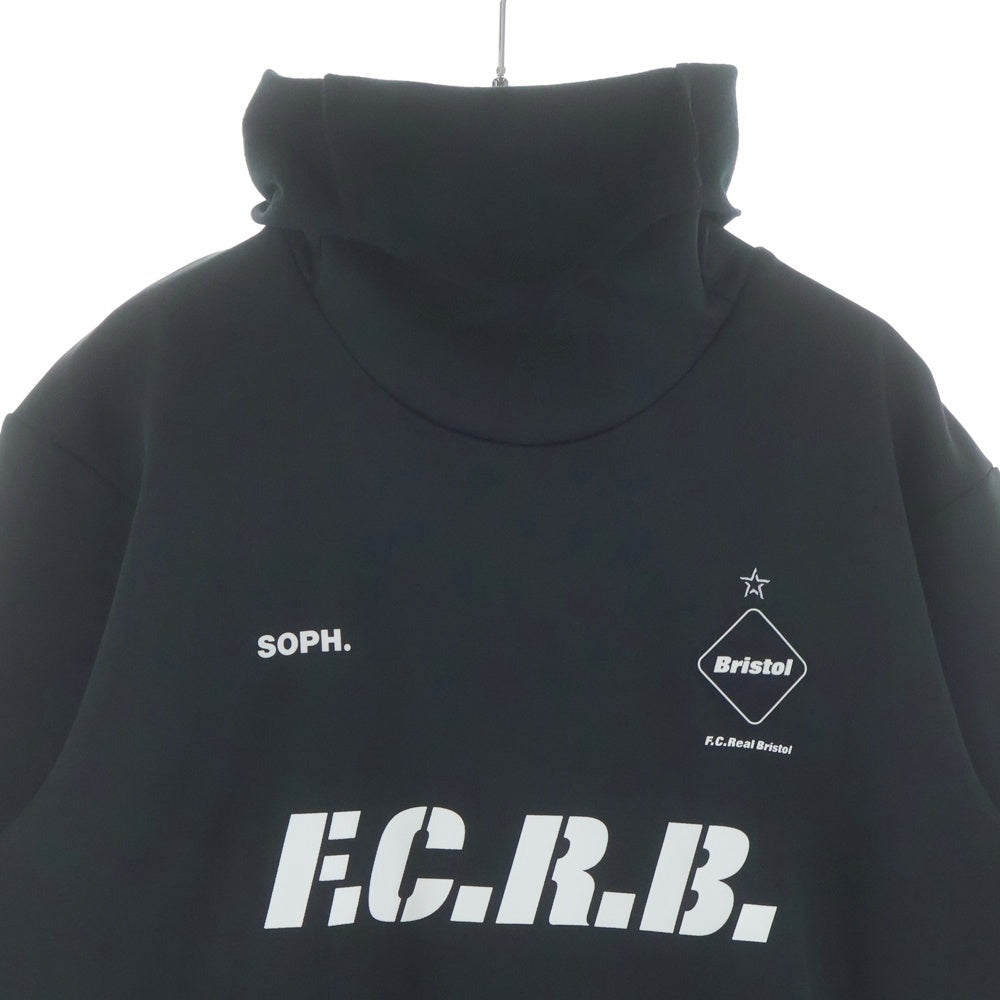 F.C.R.B./F.C.Real Bristol/FCRB(エフシーアールビー/エフシーレアルブリストル) 20AW NECK GAITER TRAINING TOP ネック ゲイター トレーディング トップ ブラック FCRB-202007