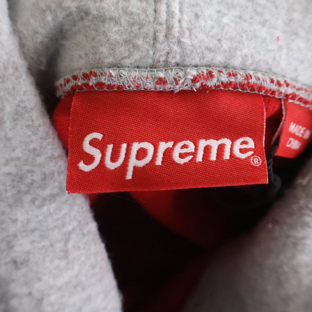 SUPREME(シュプリーム) 23SS Inside Out Box Logo Hooded Sweatshirt インサイド アウト ボックスロゴ スウェットプルオーバーパーカー グレー