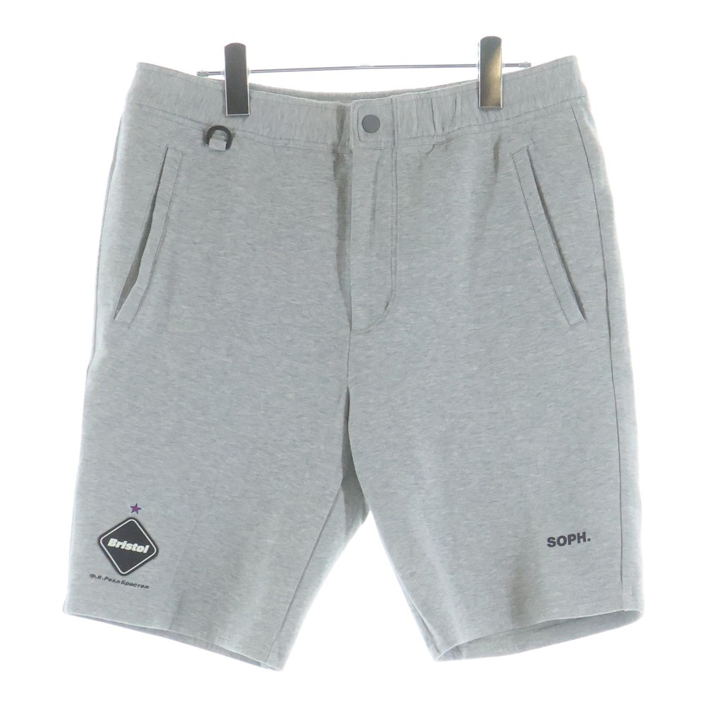 F.C.R.B./F.C.Real Bristol/FCRB(エフシーアールビー/エフシーレアルブリストル) スウェット ショーツ ハーフパンツ グレー FCRB-180028