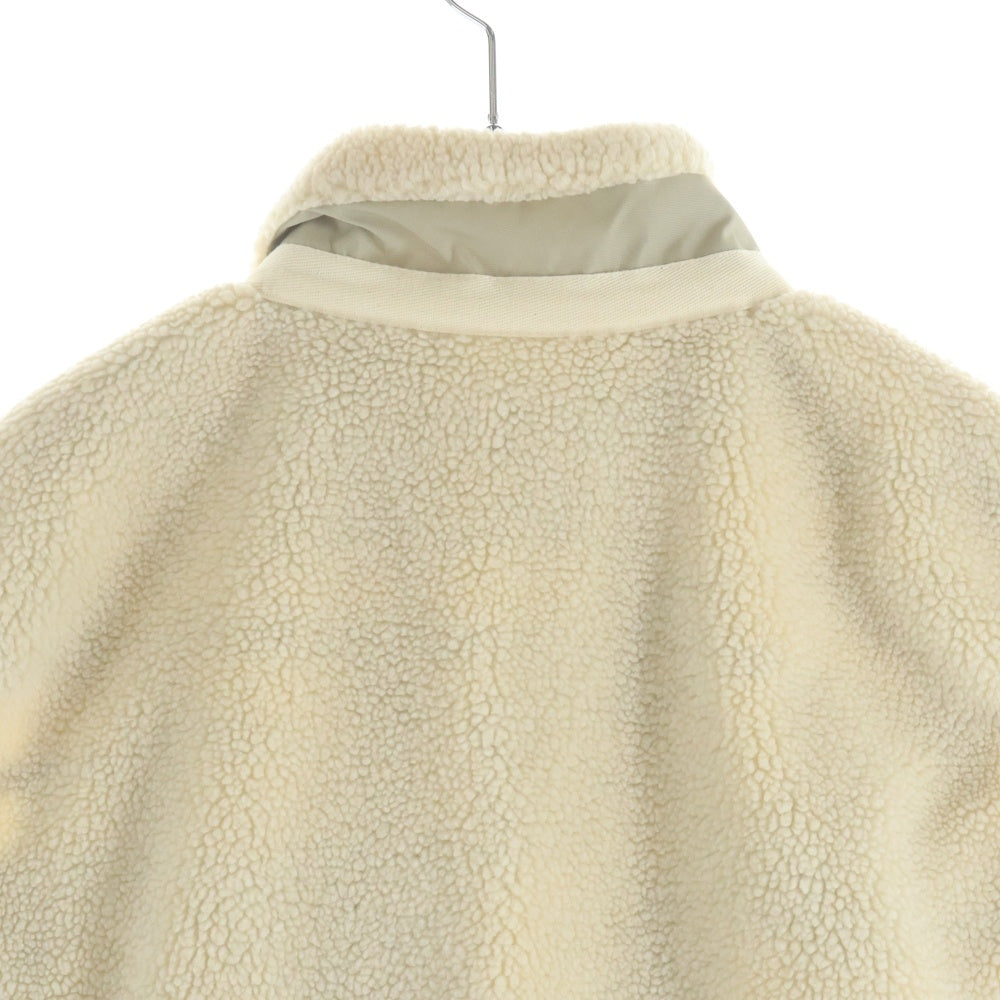 MAISON KITSUNE(メゾンキツネ) 15AW フリース ベスト ジャケット クリーム KML-0551-B
