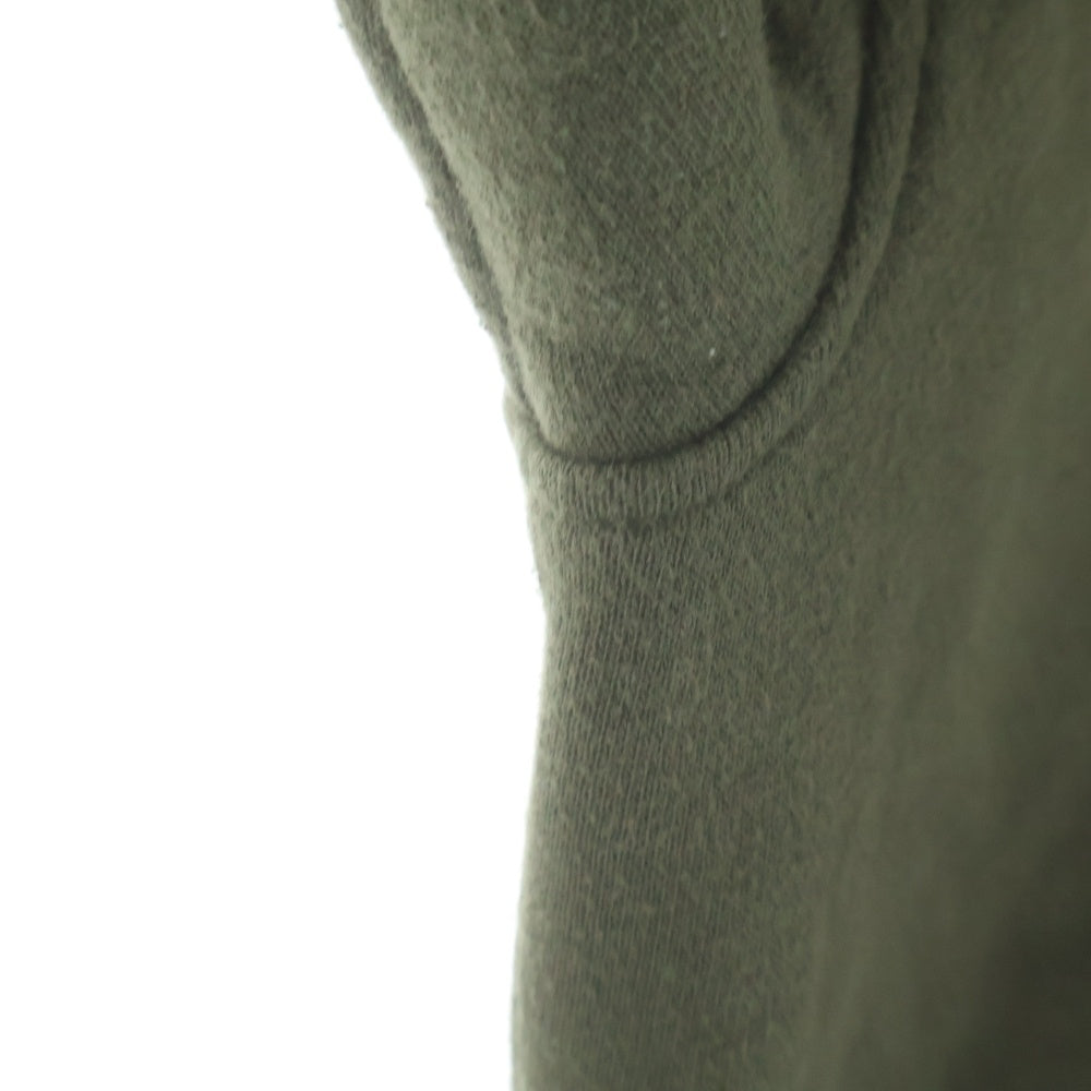 THOM BROWNE(トムブラウン) 4BAR スウェット フーデッド カーディガン カーキ MJT003AK8029