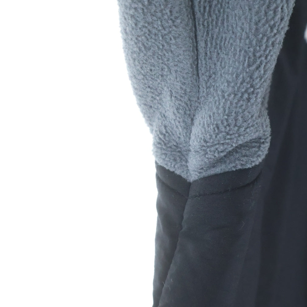 F.C.R.B./F.C.Real Bristol/FCRB(エフシーアールビー/エフシーレアルブリストル) 16SS POLARTEC FLEECE HYBRID BLOUSON ポーラテック フリース フーデッドジャケット グレー/ブラック FCRB-167020