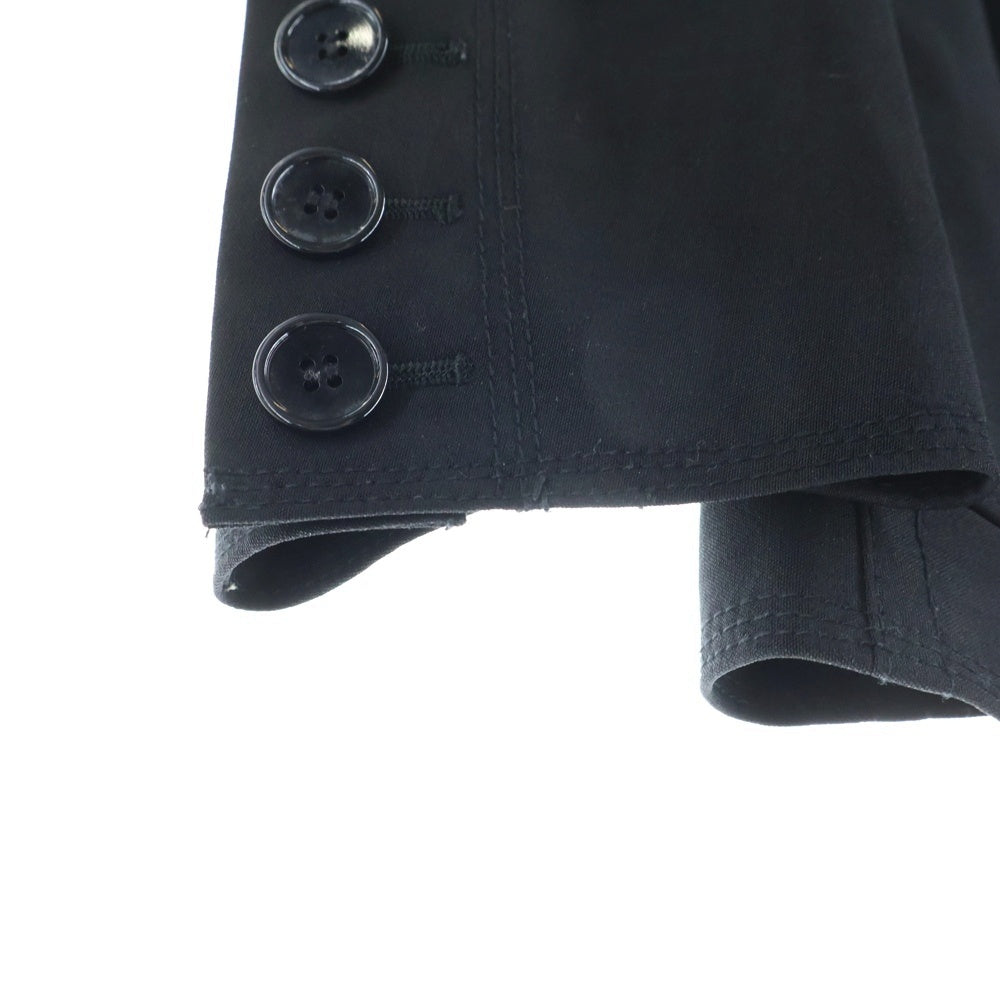 JUNYA WATANABE COMME des GARCONS(ジュンヤワタナベ コムデギャルソン) ウール ポリステッチ 1B テーラードジャケット ブラック JE-J066