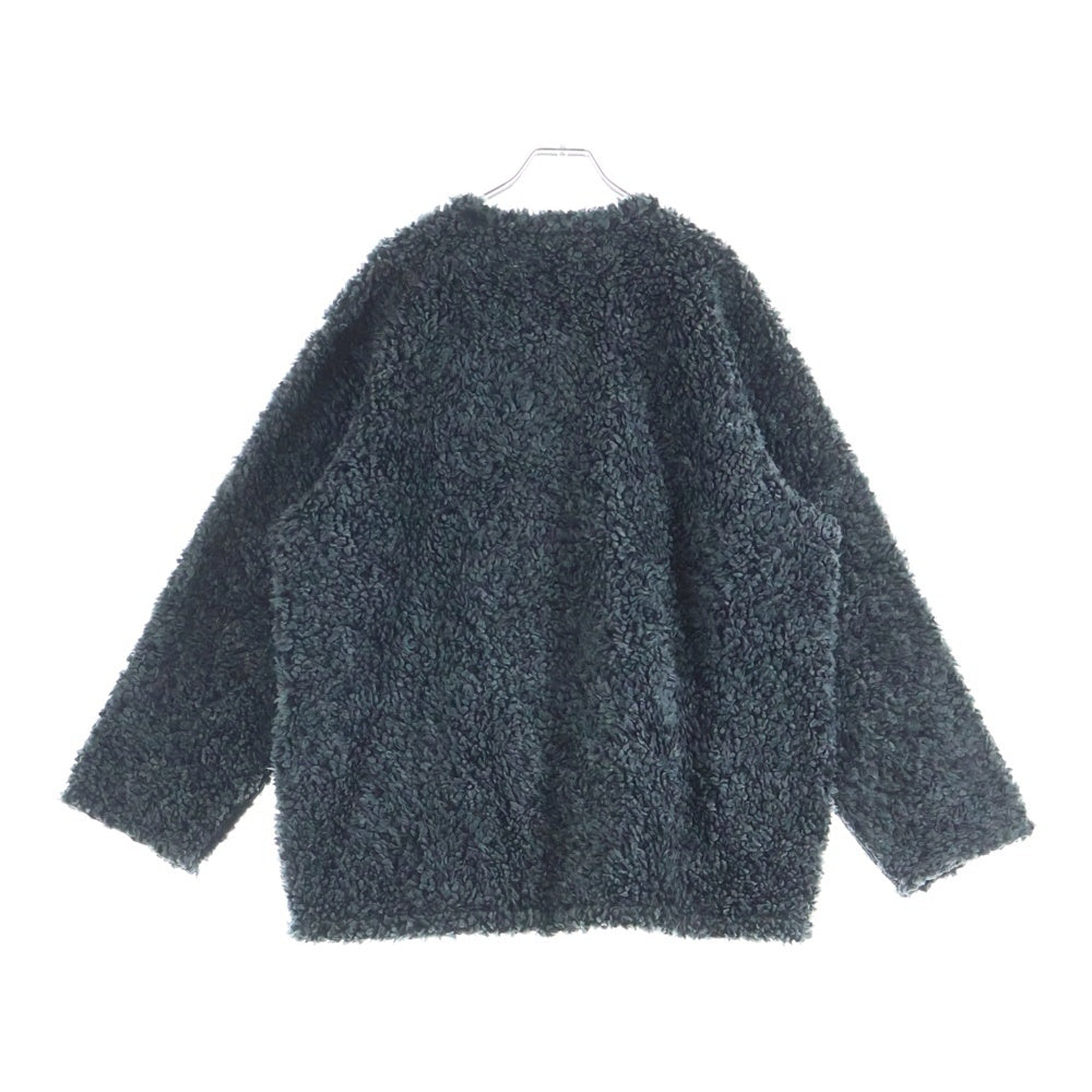 SUPREME(シュプリーム) 23SS High Pile Fleece Pullover ハイパイル ボア クルーネック スウェットトレーナー フリース ブラック NT02307I
