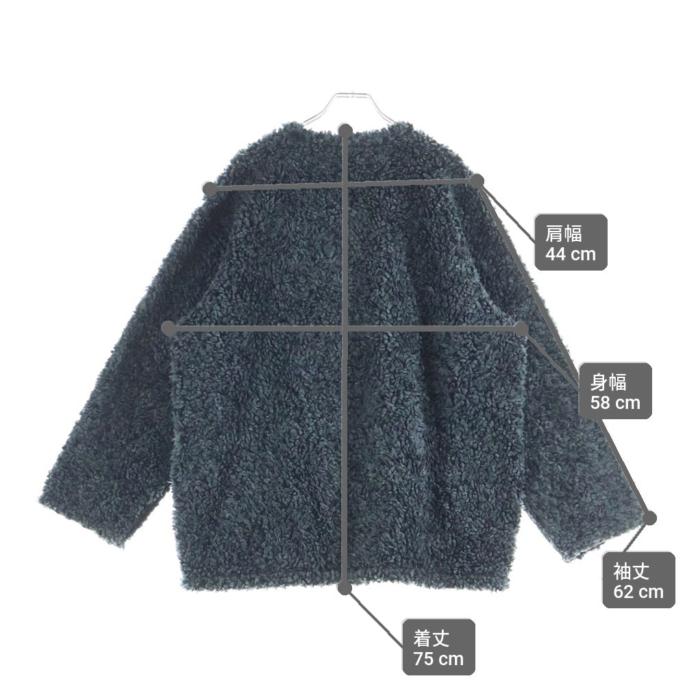SUPREME(シュプリーム) 23SS High Pile Fleece Pullover ハイパイル ボア クルーネック スウェットトレーナー フリース ブラック NT02307I