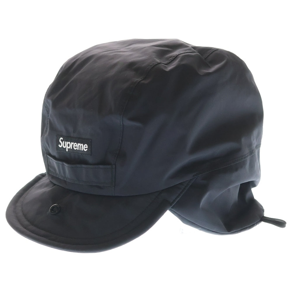 SUPREME(シュプリーム) 24AW GORE-TEX Earflap Cap ゴアテックス イヤーフラップ キャップ 帽子 ブラック