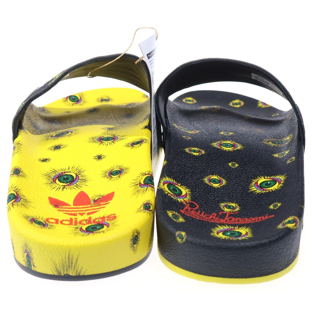 adidas(アディダス) ADILETTE TANAAMI アディレッタ タナアミ サンダル US9/27.5cm ブラック/イエロー