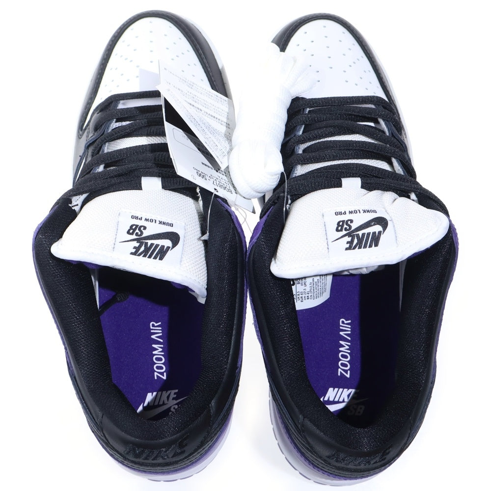 NIKE SB(ナイキエスビー) Dunk Low Pro Court Purple ダンク ロー プロ コートパープル ローカットスニーカー US9.5/27.5cm BQ6817-500