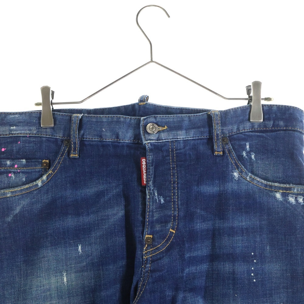 DSQUARED2(ディースクエアード) 19SS SEXY TWIST JEAN セクシー ツイスト ジーンズ デニムパンツ インディゴ