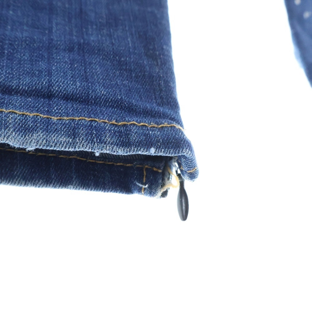 DSQUARED2(ディースクエアード) 18AW SUPER SKINNY JEAN スーパー スキニー ジーンズ デニムパンツ インディゴ レディース S72LB0131 S30342