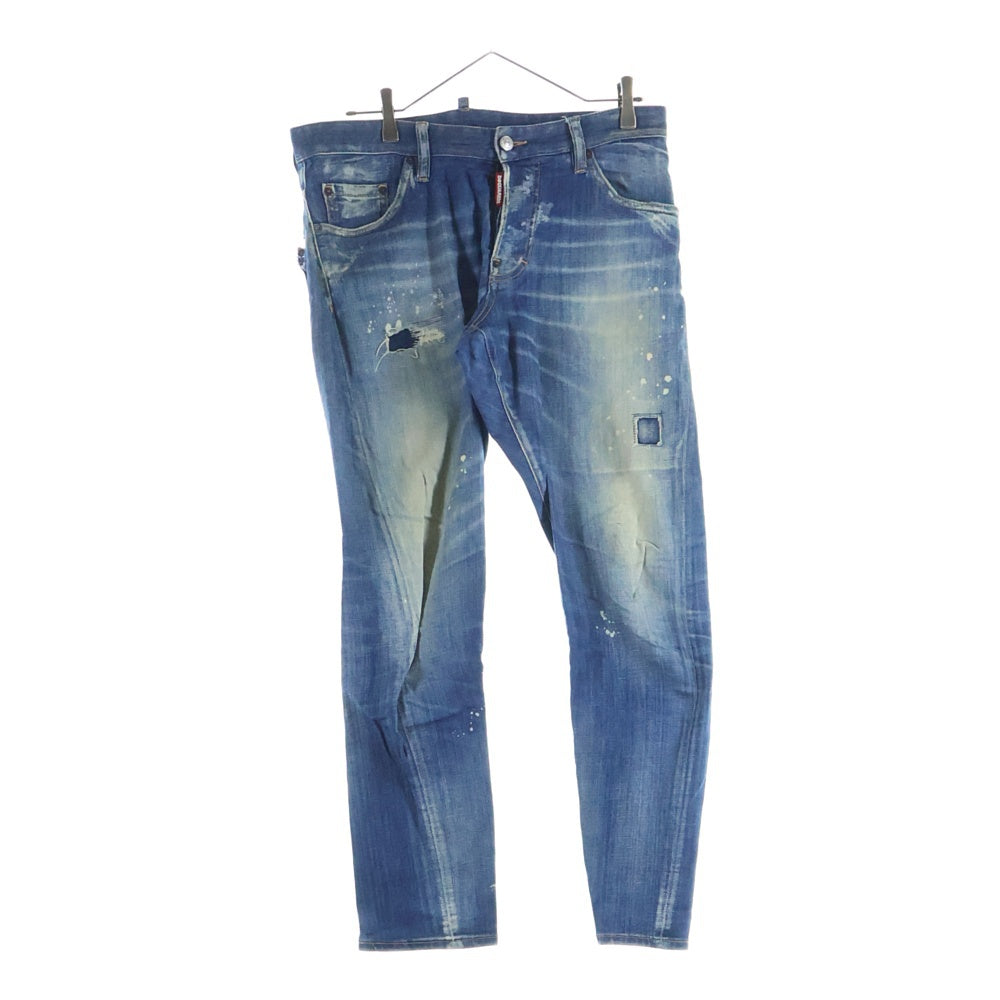 DSQUARED2(ディースクエアード) 20SS SEXY TWIST JEAN セクシー ツイスト ジーンズ デニムパンツ インディゴ S74LB0669 S30342